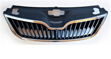 Решітка радіатора решітка засіб перед skoda rapid 2012-2018 фото №1