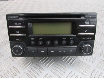 Радіо cd 281853vv1a nissan note ii e12 14r фото №1