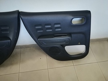 Citroen c3 iii обшивки задні оббивка двері kpl фото №1