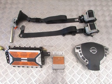 Подушка подушки подушка безопасности ремни qashqai j10 +2 08r фото №1