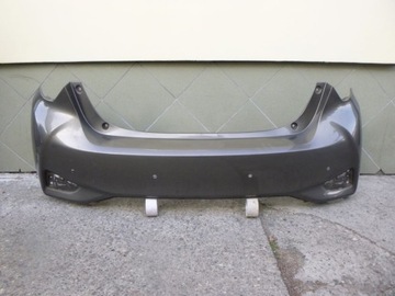 Toyota yaris 3 iii рестайлинг iv 17- бампер задний фото №1