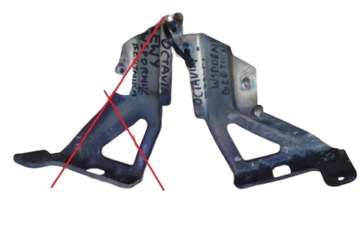 Кронштейн ползун крыльев правый перед skoda octavia фото №1