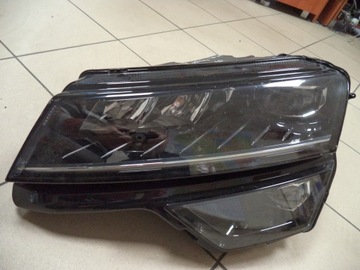 Лампа лівий перед skoda kodiaq 16- повний led фото №1