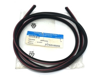 Планка прокладка стёкла mercedes w202 2106780837 фото №1