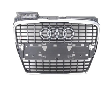 Решітка радіатор решітка радіатора сірий audi a4 b7 sline aso оригінал фото №1