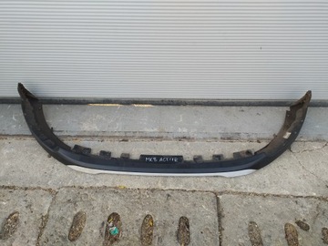 Ford fiesta mk8 active накладка спойлер бампера фото №1