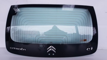 Стекло зад задняя citroen c1 фото №1