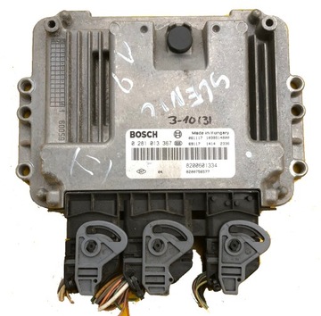 Ecu renault scenic 1.9dci 0281013367 8200601334 фото №1