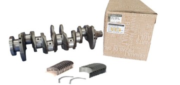 Wał колінчастий laguna trafic 1.9 dci + вкладиші оригінал! фото №1