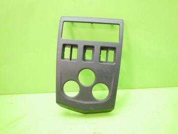 Рамка радіо консолі панелі dacia logan i 04-06 фото №1