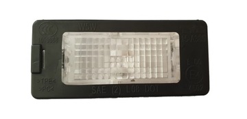 Лампа номерного знака регистрационный skoda octavia iii фото №1