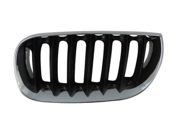 Решётка решётка радиатора решётка радиатора bmw x3 e83 03-08 хром левая фото №1