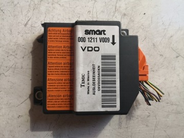 Датчик подушка безопасности smart 450 fortwo 0001211v009 фото №1