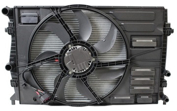 Комплект радіатор seat ibiza 17- leon 12- tsi фото №1