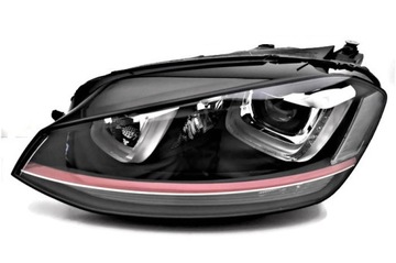 Vw golf 7 vii gti 13- фара ксенон+ led лівий фото №1