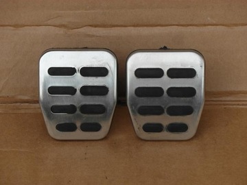 Audi tt 8n s3 8l накладки na педали сцепление тормоз 8n0721173a 8n0721174a фото №1