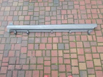 Планка накладка порогова corsa e праві права opc фото №1