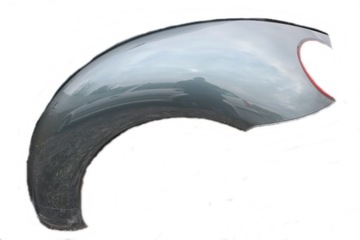 Vw new beetle arte крило лівий зад задній lb6x фото №1