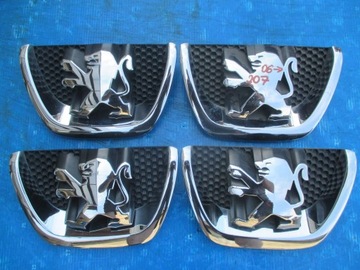 Значок бампера эмблема peugeot 207 фото №1