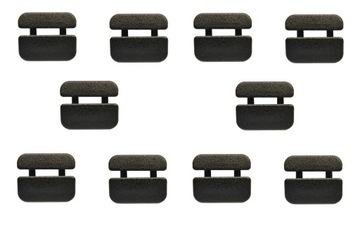 10x кліпса шумоізоляція капота volvo xc60 xc70 xc90 фото №1