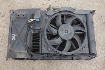 Peugeot 308 1.6 vti радиатор вентилятор 07-13r фото №1