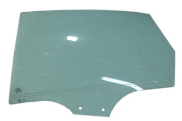 Audi a4 8w0 скло двері ліва задня sedan фото №1