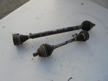 Полуось левый перед volkswagen passat b6 2.0 tdi фото №1