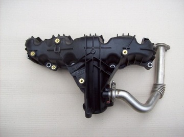 Vw audi q5 a6 коллектор всасывающий 03l129711ba 2.0tdi фото №1