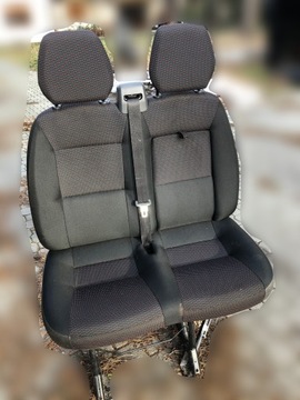 Peugeot boxer ii сидіння сидіння диван лавка подвійне сидіння фото №1