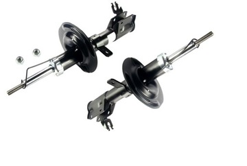 Амортизаторы x2 перед fiat panda ii 2003- gaz фото №1