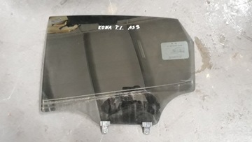 Hyundai kona 2018 скло двері ліва зад задня as3 фото №1