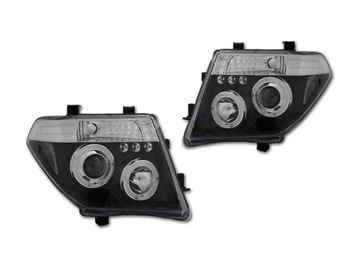 Фара лампы kpl кольца angel глаза led тюнинг nissan pathfinder r51 фото №1