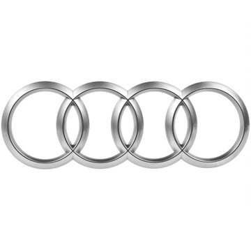 Знак емблема кришки захисні накладки двигуна do audi фото №1