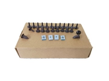 Seat ibiza cordoba 6l 02- 6j 08- застібки підкрилки фото №1