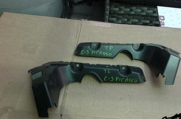 Ползун бампера зад citroen c3 picasso правые фото №1