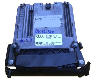 Ecu audi a6 c6 3.0tdi 0281011980 4f0907401a дописати фото №1