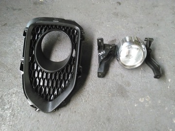 Kia sorento ii xm 2009-12 галоген лівий + рамка фото №1