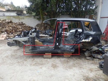 Mercedes glk x204 поріг лівий стійка чверть фото №1