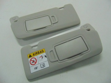 Лівий правий козирок сонцезахисний megane iv фото №1