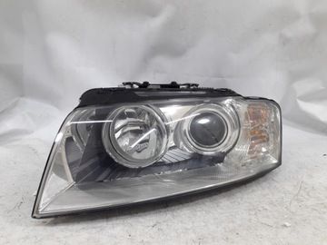 Audi a8 d3 4e0 ксенон левая лампа фара 10 контактов фото №1