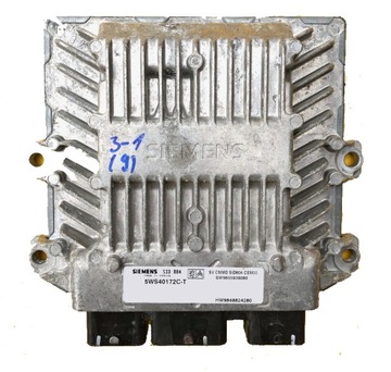 Ecu citroen jumper 3.0hdi 5ws40172c-t 9655939080 фото №1