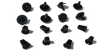 Fiat bravo doblo punto набор клипсы колёсная арка винт фото №1