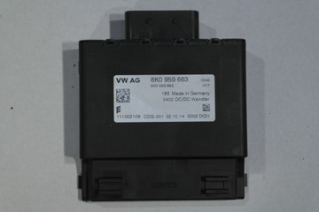 Audi q3 рестайлінг блок керування модуль напруги 8k0959663 фото №1