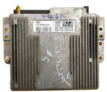 Ecu hyundai kia h103300125a 39100-22476 фото №1