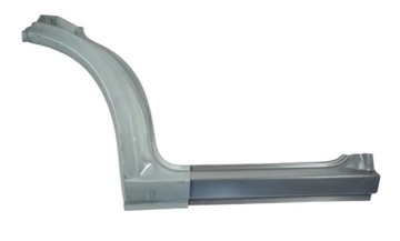 Підкрилок поріг ремкомплект vw t4 90-03 лівий комплект фото №1