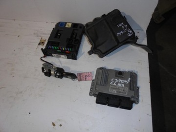 Комп'ютер двигуна citroen c3 picasso 1.6 hdi фото №1