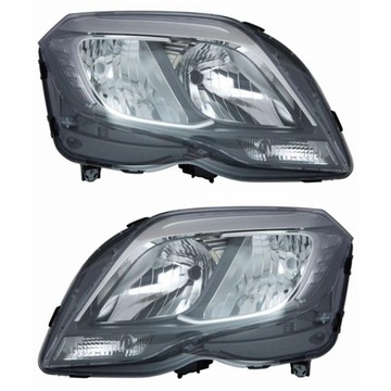 Фары mercedes glk x204 13- kpl l+p фото №1