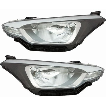 Фари лампи hyundai i20 14- kpl l+p фото №1