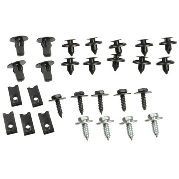 Набір кліпси захисні накладки двигуна do toyota corolla e12 фото №1