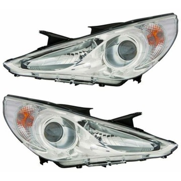 Фары hyundai sonata vi yf 09-15 kpl l+p фото №1